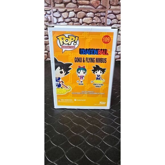Funko Pop! Dragon Ball Goku & Flying Nimbus Chrome Funimation - Picture 4 of 11